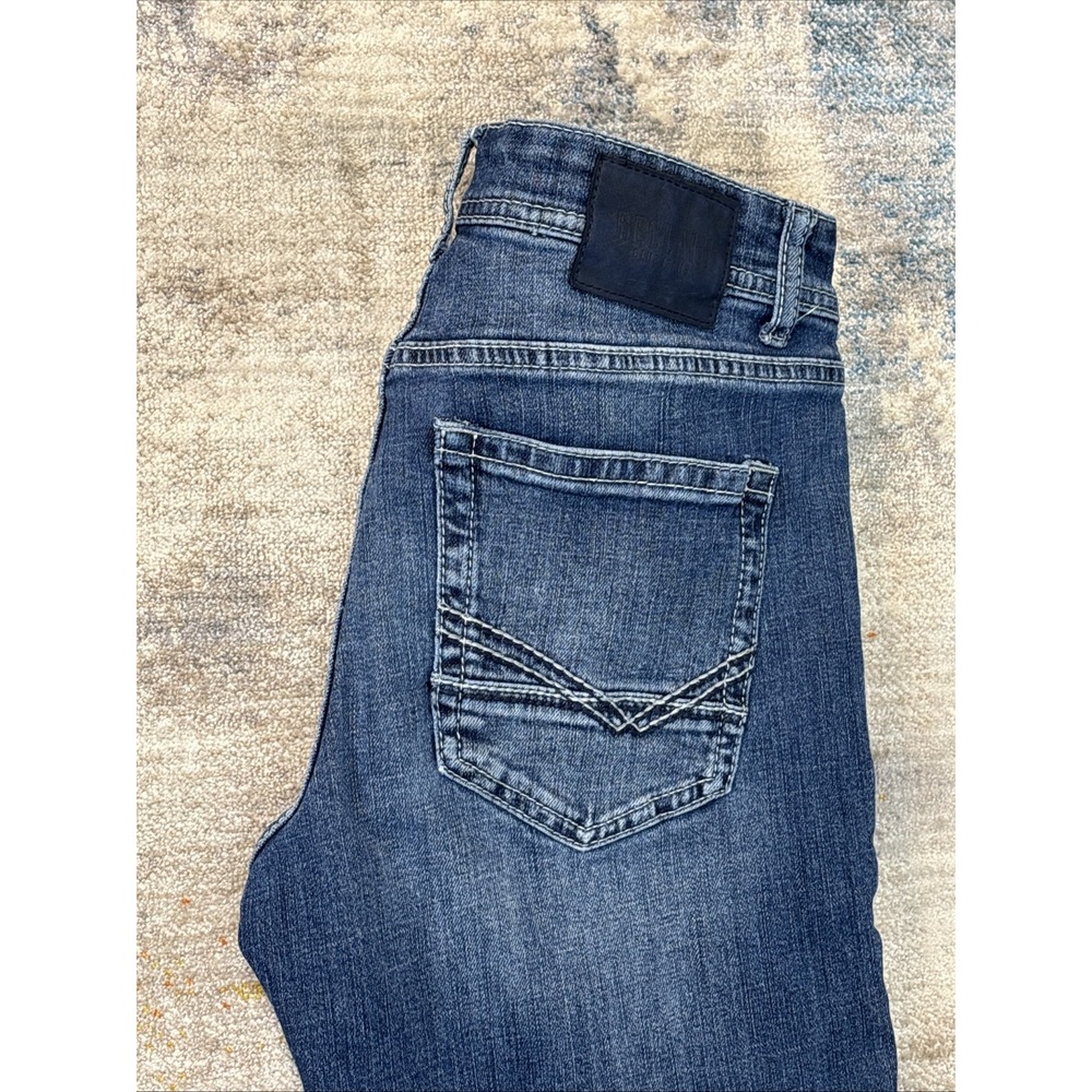 Reclaim Slim Straight Jeans Womens 29R Medium Wash Denim Casual